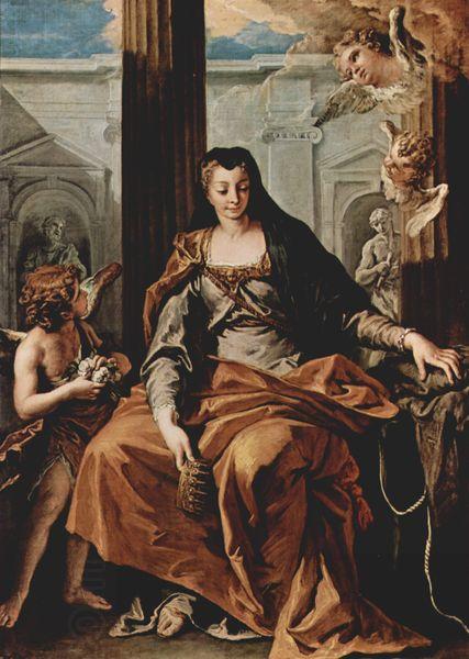 Sebastiano Ricci Elisabeth von Ungarn oil painting picture